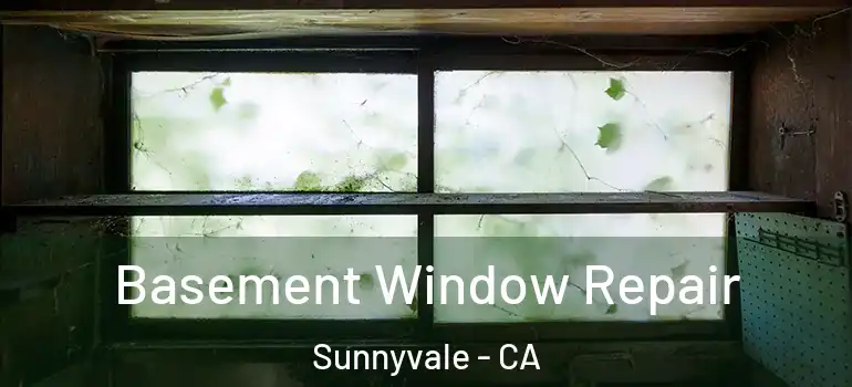  Basement Window Repair Sunnyvale - CA