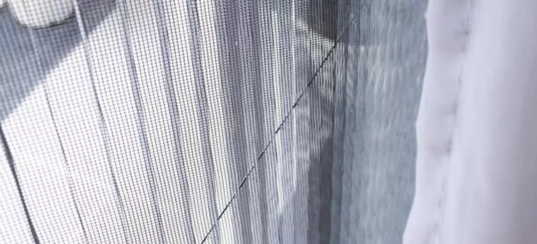 Fixing Screen Window Mesh in Sunnyvale, CA