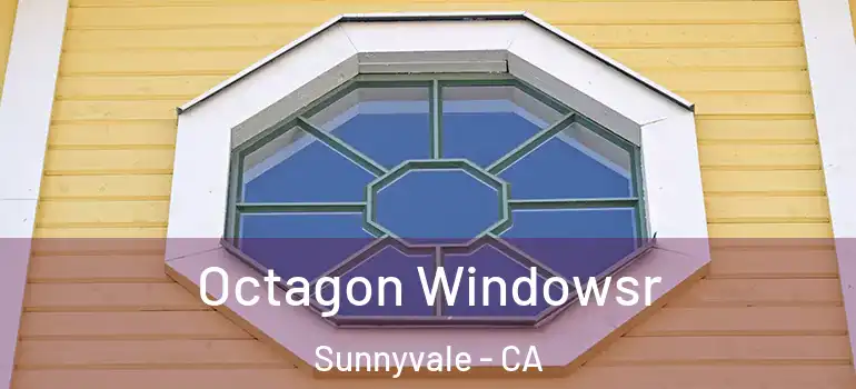  Octagon Windowsr Sunnyvale - CA