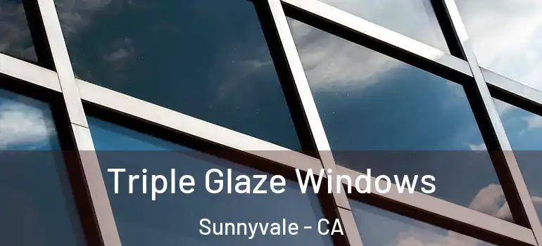  Triple Glaze Windows Sunnyvale - CA