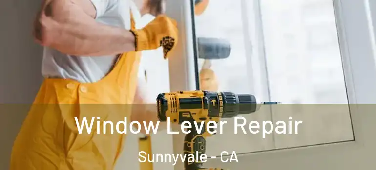  Window Lever Repair Sunnyvale - CA